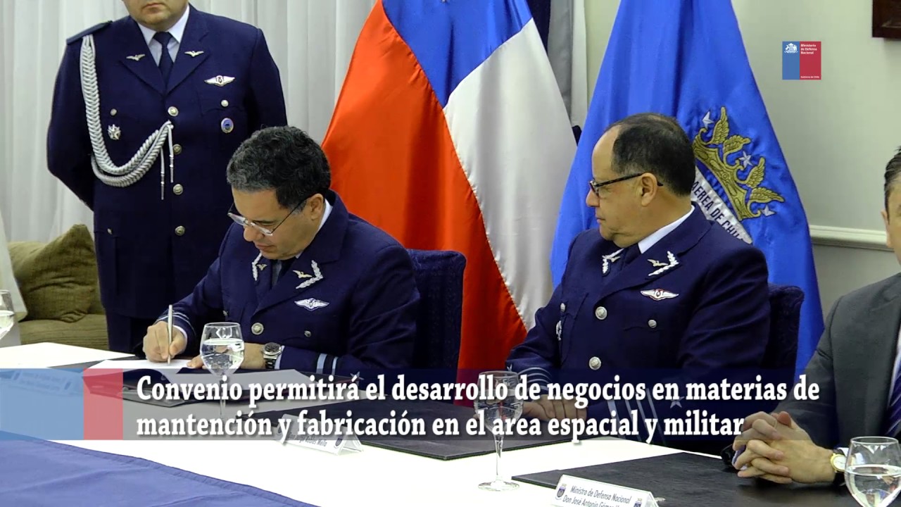 ENAER firma acuerdo para el desarrollo de nuevos negocios con Airbus Defense & Space