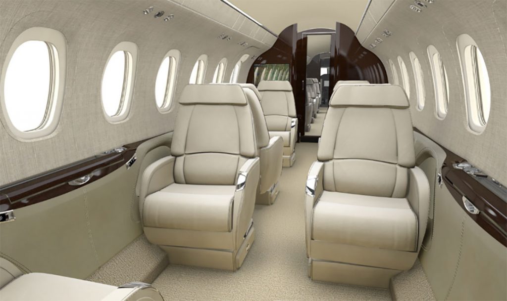 El Cessna Citation Longitude realizó su primer vuelo cessna-longitude-interior