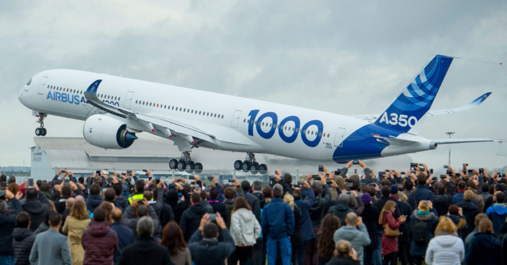 El A350-1000 realizó con éxito su primer vuelo airbus-a350-1000-first-flight-to