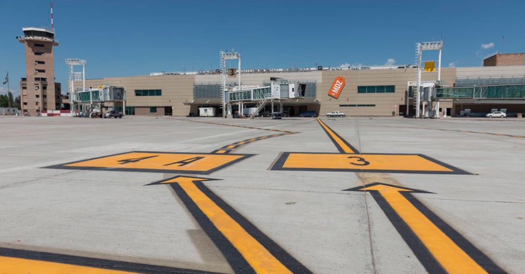 El presidente Mauricio Macri reinauguró el Aeropuerto Internacional de Mendoza El presidente Mauricio Macri reinauguró el Aeropuerto Internacional de Mendoza