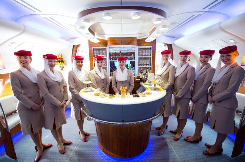 Emirates Airbus380 First Class Service