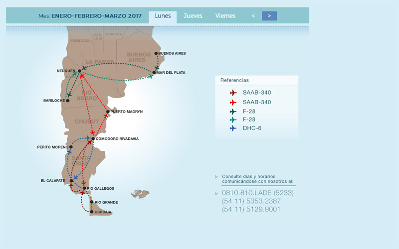 Asumió el nuevo Director de Líneas Aéreas del Estado (LADE) Lade Faa Rutas 2017