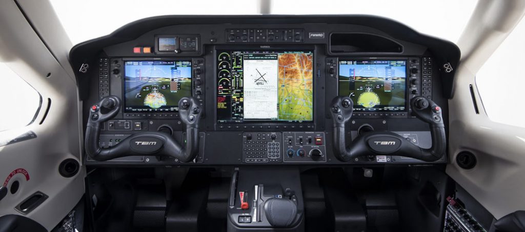 Daher New Tbm910 Cockpit Garmin 1000 Nxi 1024x452