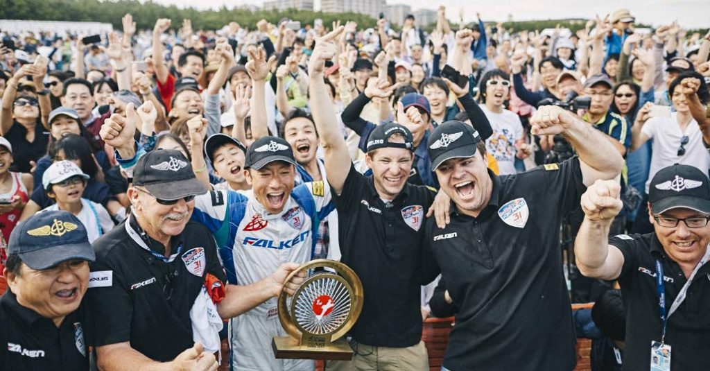 "BIG IN JAPAN" - Yoshihide Muroya ganó el Air Race en CHIBA