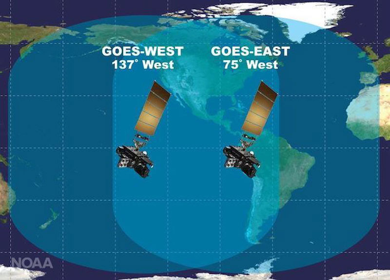 Smn Weather Satellite Goes East South America