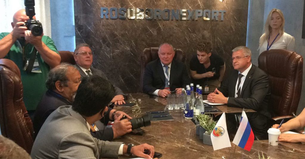 MiG-35: La nueva estrella de Rusia para América Latina, incluso Argentina Maks 2017 Rosoboronexport Alexandr Mikheev Mig35 Press Interior 1024x535