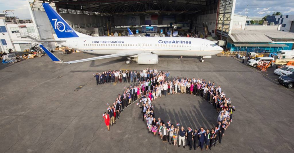 Copa Airlines inauguró su vuelo directo entre Mendoza y Panamá Copa Airlines Panama 70 Aniversario Hub Americas Hangar Mantenimiento Vuelos 1024x535
