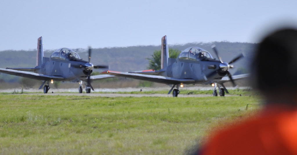 textron aviation beechcraft texan II escuela de aviación militar fuerza aerea argentina cordoba hangarx