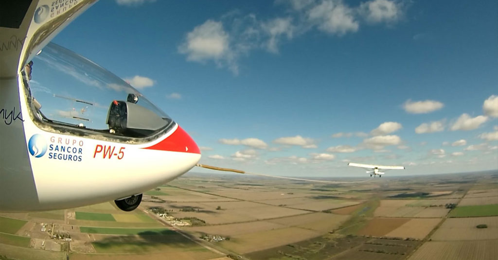Vuelo a Vela - 75 Aniversario del Club de Planeadores Rafaela, provincia de Santa Fe - Argentina