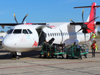 Avianca Argentina realizó el vuelo inaugural de su ruta entre Buenos Aires y Mar del Plata, operada con sus ATR 72-600
