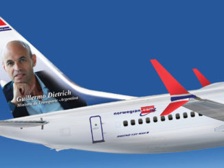 La aerolínea de bajo costo Norwegian Air Argentina (NAA) recibió hoy la autorización para la operación de 153 rutas por parte del Ministerio de Transporte de la Nación, que otorga a la compañía el permiso para operar vuelos a 73 destinos domésticos y 80 internacionales por un plazo de quince años.