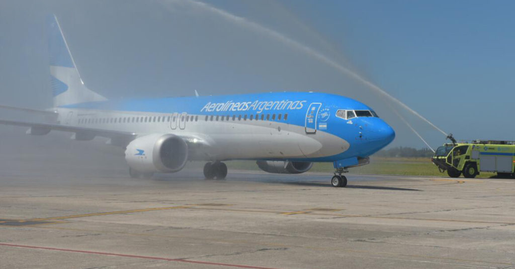 Aerolíneas Argentinas inició las operaciones del segundo Boeing 737-MAX8 de América Latina HANGAR X - Aerloíneas Argentinas inició las operaciones del segundo Boeing 737-MAX8 de América Latina