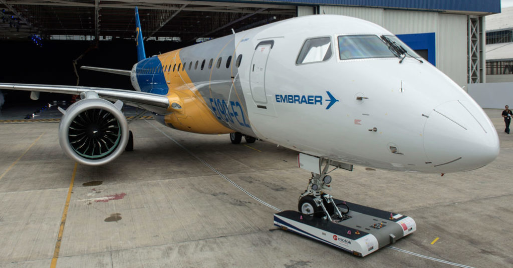 El Embraer E190-E2 demostró ser más eficiente durante los vuelos de certificación