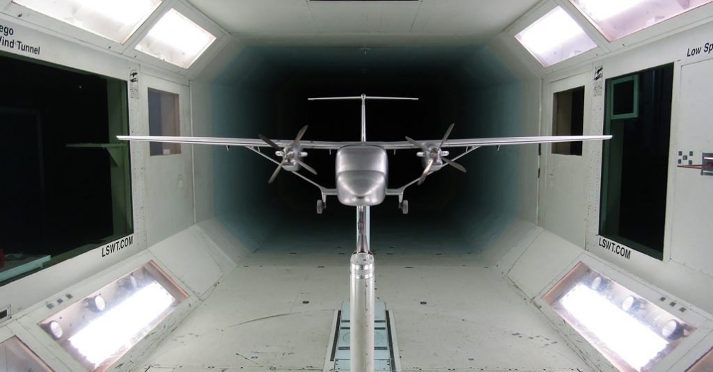 HANGAR X - El "SkyCourier" de Cessna completo ensayos en túnel de viento