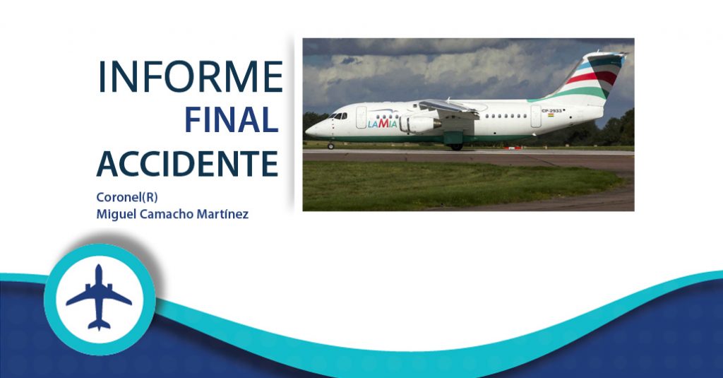 LAMIA 2933 - Informe final sobre la tragedia del Chapecoense HANGAR X - LAMIA 2933 Presentaron el informe final sobre la tragedia del Chapecoense