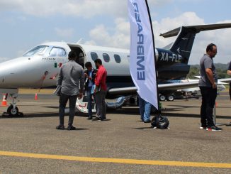 HANGAR X - Embraer Phenom 100EV en Aero Expo Panamá 2018