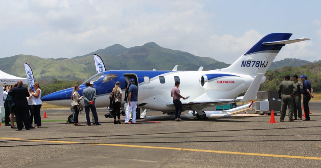 HANGAR X - Honda Jet en Aero Expo Panamá 2018