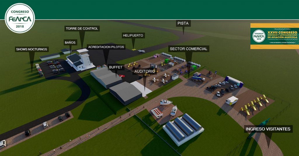 XXVII Congreso Mercosur Latinoamericano Aviacion Agricola 2018 Render 1024x535