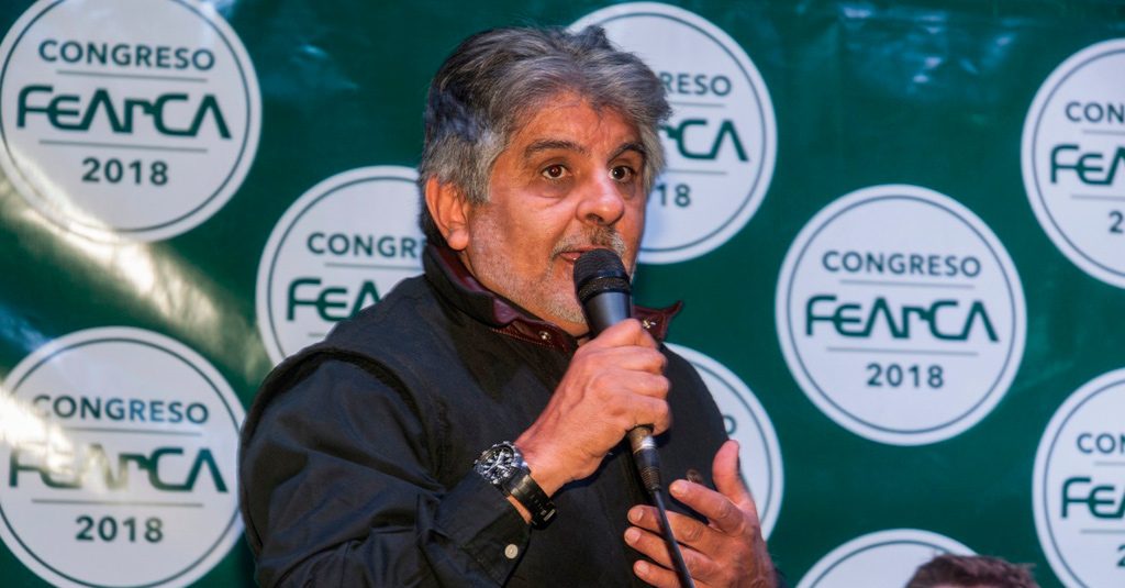 XXVII Congreso Latinoamericano y Mercosur de Aviación Agrícola César Antonietti, Presidente de FeArCa