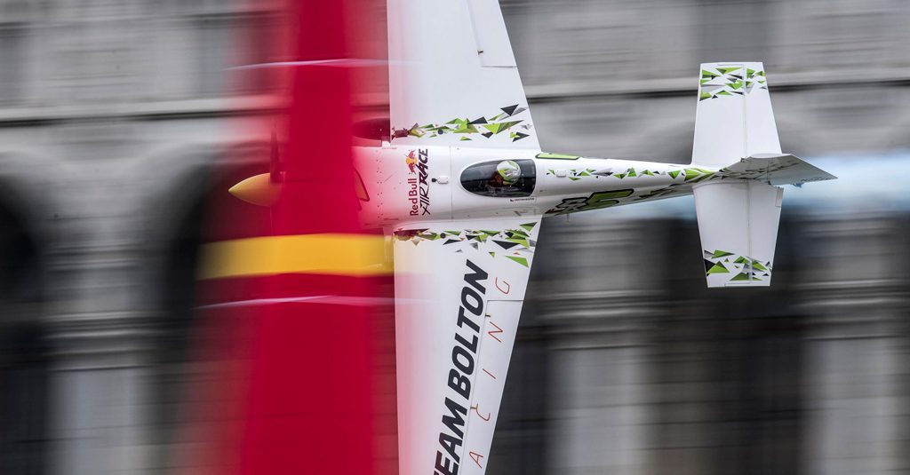 Cristian Bolton (CHILE), piloto del Red Bull Air Race