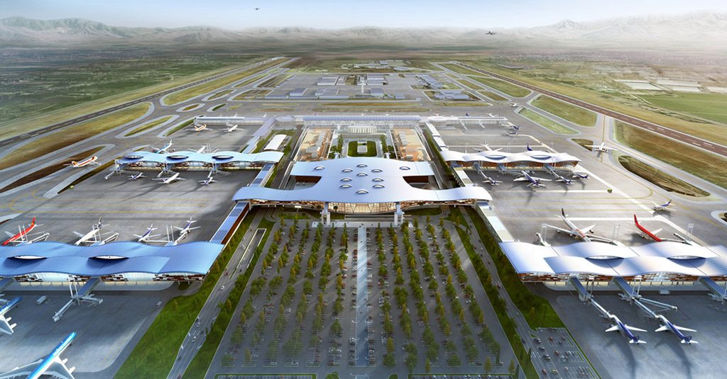 CHILE - Avanzan las obras en el Aeropuerto Internacional de Santiago de Chile HANGAR X - Así será el nuevo Aeropuerto Internacional de Santiago de Chile