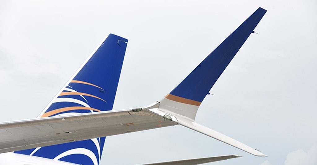 Winglets AT Del Nuevo Boeing 737 MAX 9 De Copa Airlines 1024x535