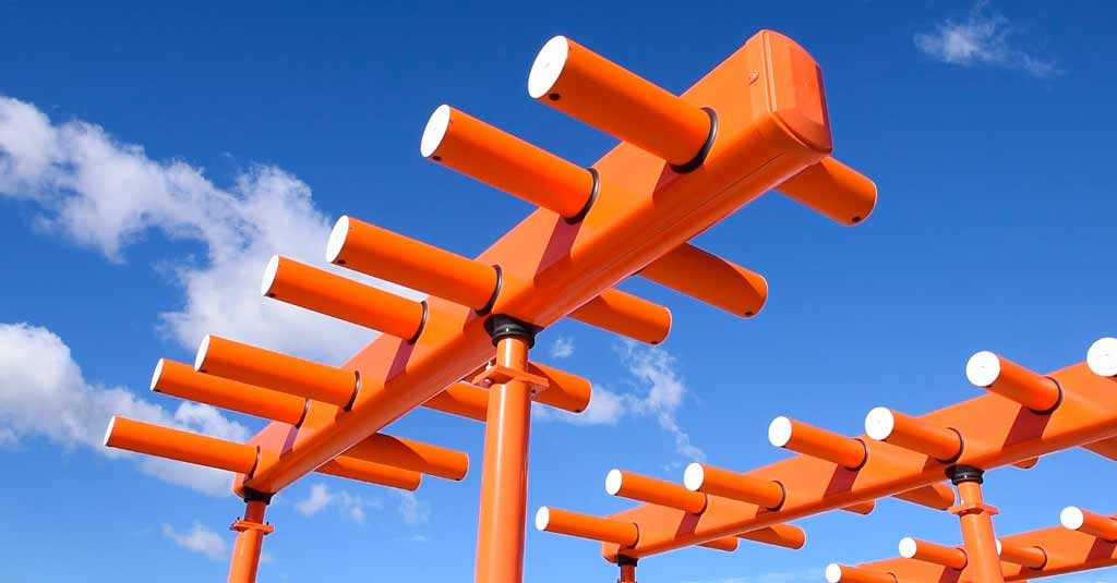 Comenzaron los trabajos de instalación del nuevo ILS en el Aeropuerto de Tucumán Antena ILS (Instrumental Landing System) INDRA