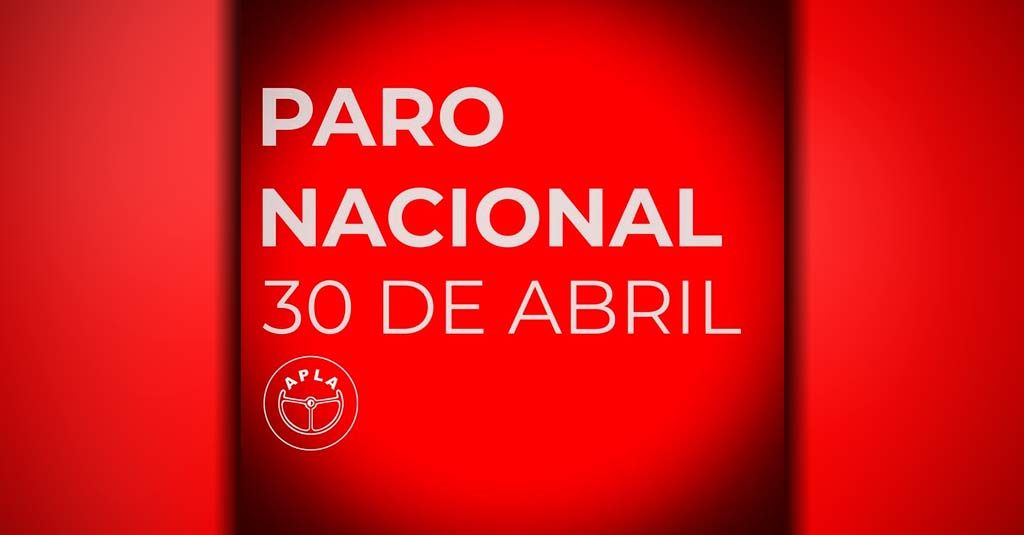 La Asociación de Pilotos de Líneas Aéreas detalló los motivos de adhesión al Paro Nacional de la CTA Asociación de Pilotos de Líneas Aéreas Paro Nacional 30 de Abril CTA