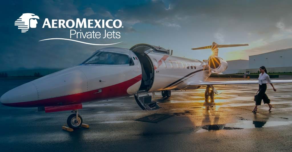 Aeroméxico presentó su servicio de vuelos privados Vuelos Privados Aeroméxico