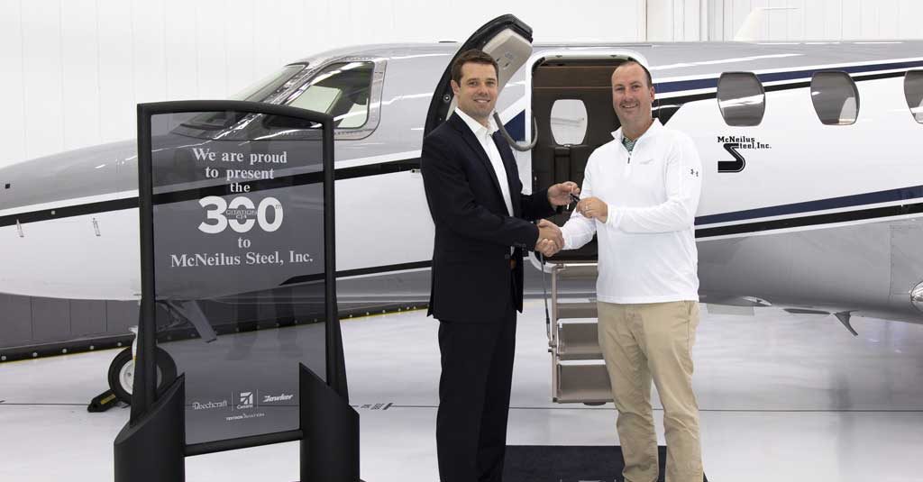 Textron Aviation entregó el Cessna Citation CJ4 #300 Textron Aviation - Cessna Citation CJ4 300th
