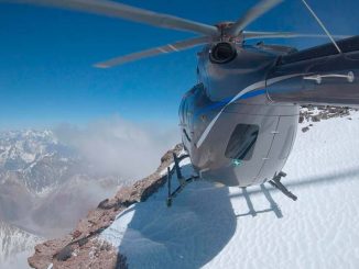Airbus Helicopters hizo cumbre en el Aconcagua con su H145