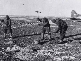 Patrulla Soberanía - Fuerza Aérea Argentina - Construcción de la Pista de Aterrizaje en la Base Marambio (1968))