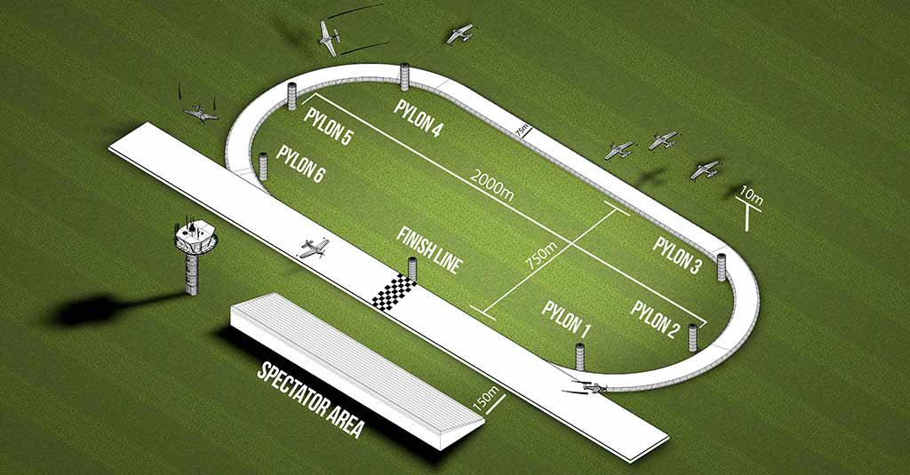 Presentaron el primer avión eléctrico del "Air Race E" Air Race E - Circuit and race format