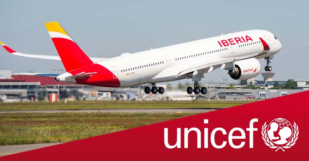 Iberia y sus clientes logran vacunar a más de un millón de niños Iberia Unicef - Donaciones