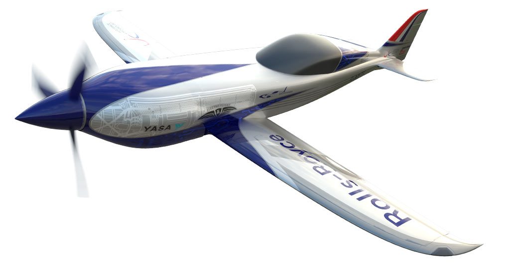 Rolls-Royce presentó su avión eléctrico con el que pretende batir el récord mundial de velocidad Rolls-Royce Avión Eléctrico "ionBird"