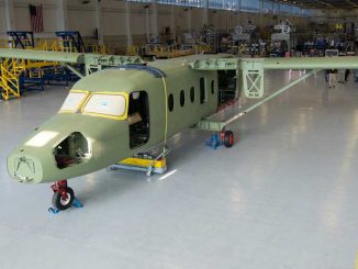 Cessna SkyCourier - Instalación de alas
