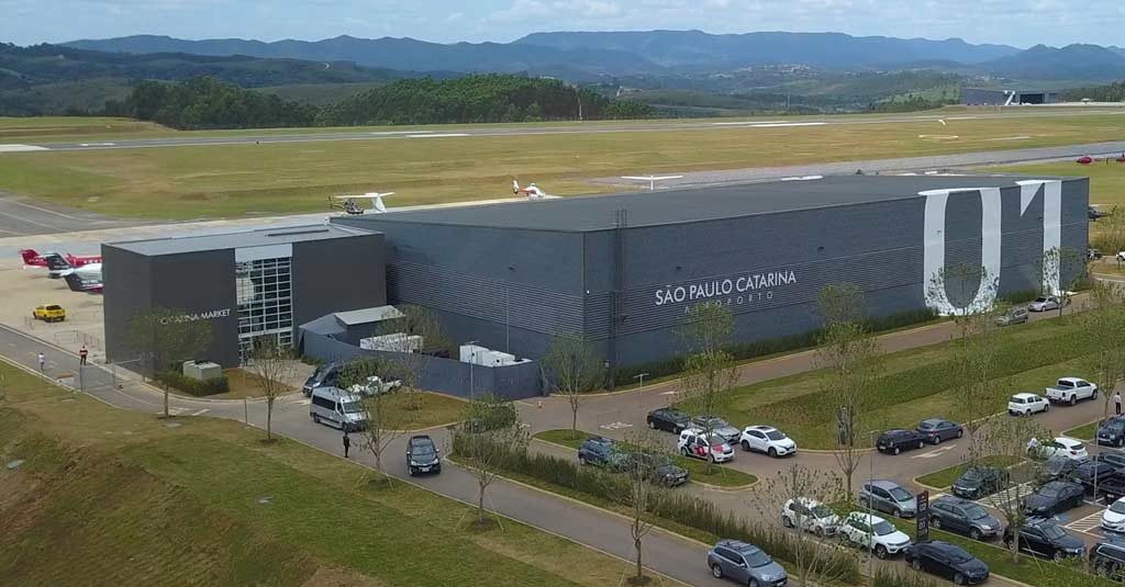 Synerjet iniciará la construcción de un MRO para Pilatus Aircraft en Brasil Aeropuerto Ejecutivo de Catarina, San Pablo, Brasil