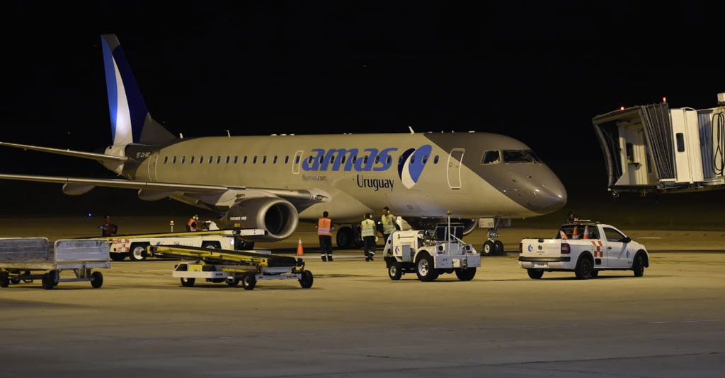 Amaszonas Uruguay realizó vuelo de repatriación de uruguayos en Perú Embraer E190 - Amaszonas Uruguay_144