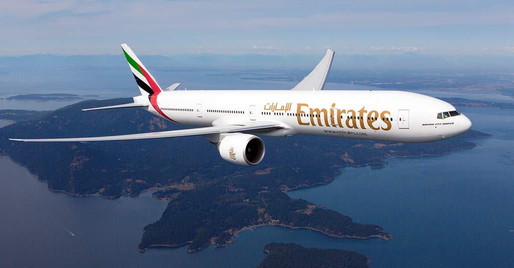 Emirates retomará sus vuelos desde el 6 de abril Emirates 777-300ER