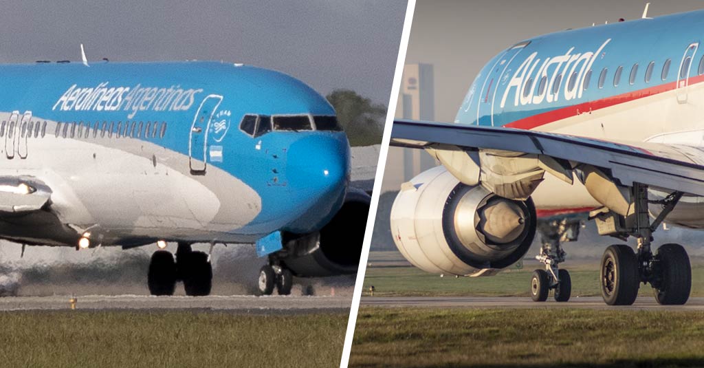 Avanza la fusión de Aerolíneas Argentinas y Austral Aerolíneas Argentinas - Austral / Fusión