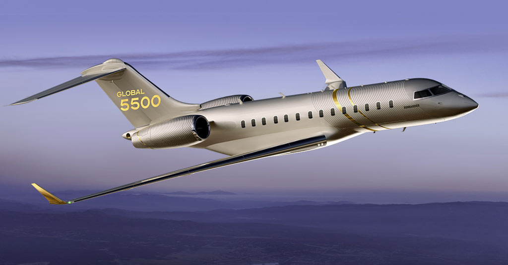 Bombardier entregó el primer Global 5500 Bombardier - Global 5500