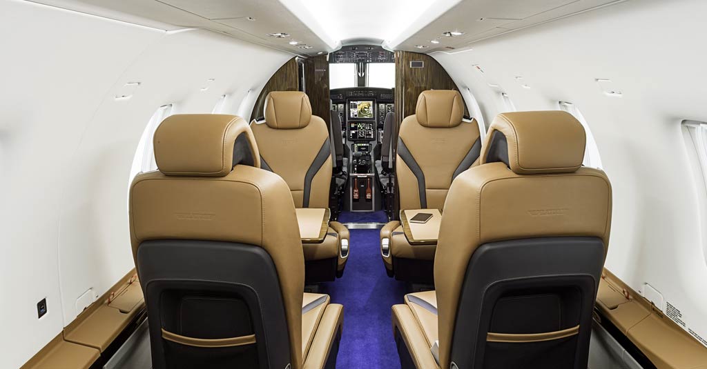 Pilatus PC-12 NGX (BMW designworks interior)