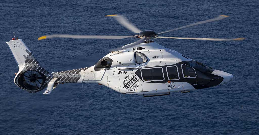 Airbus Helicopters recibió la Certificación de EASA para su H160 Airbus Helicopters H160 / EASA Certified