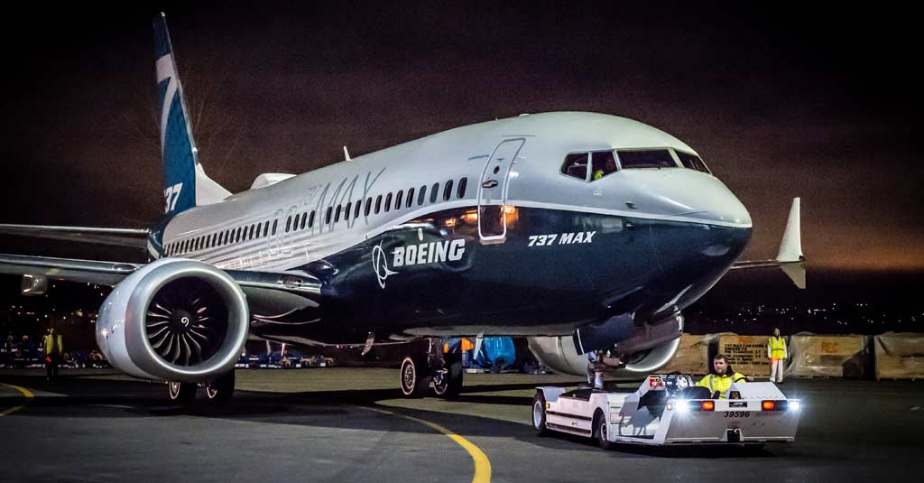 Boeing recomienda sacar de servicio algunos 737 MAX Boeing 737 MAX