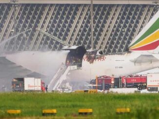 Boeing 777F - Ethiopian Airlines Cargo / Incendio en el Aeropuerto Internacional de Shanghai (SVG)