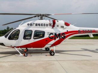 Primer helicóptero Bell 429 para el canal de noticias CCTV en China