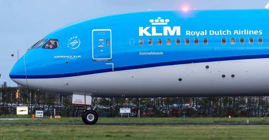 Vuelos de KLM reunirán parejas binacionales separadas por el COVID-19 KLM / Boeing 787-9