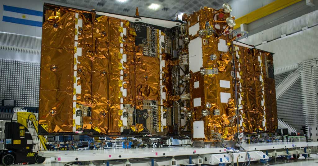 El satélite argentino SAOCOM 1B será lanzado a fines de julio Satélite SAOCOM 1B - Argentina INVAP