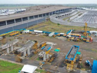 Obras del Metro (Línea 2), Aeropuerto Internacional Tocumen, Panamá
