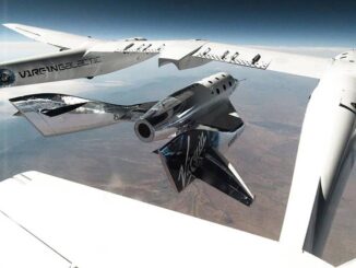 Lanzamiento de la SpaceShipTwo desde el WhiteKnightTwo - Virgin Galactic